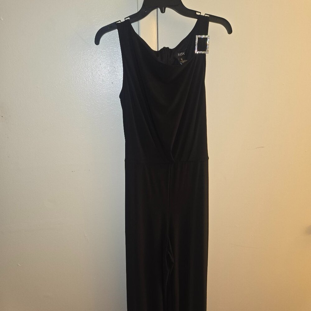 Black MSK Evening Jumpsuit